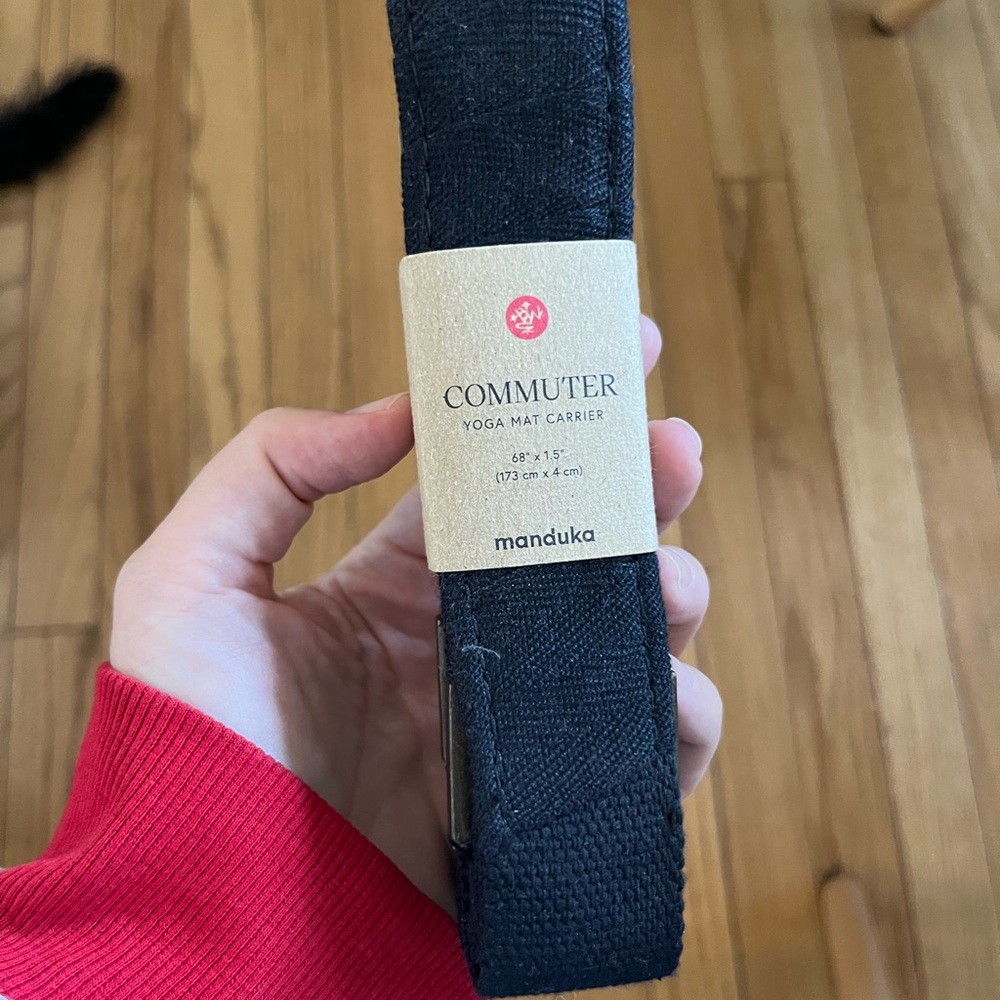 Manduka Black Yoga Mat Strap
